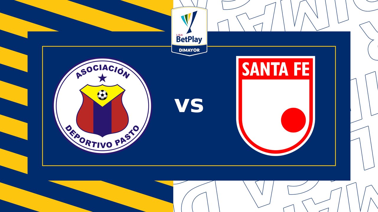 Deportivo Pasto vs Independiente Santa Fe poster Deportivo Pasto vs Independiente Santa Fe poster
