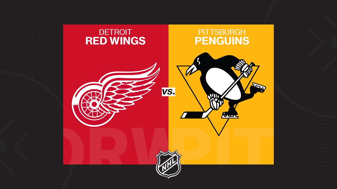 Detroit Red Wings vs Pittsburgh Penguins poster Detroit Red Wings vs Pittsburgh Penguins poster