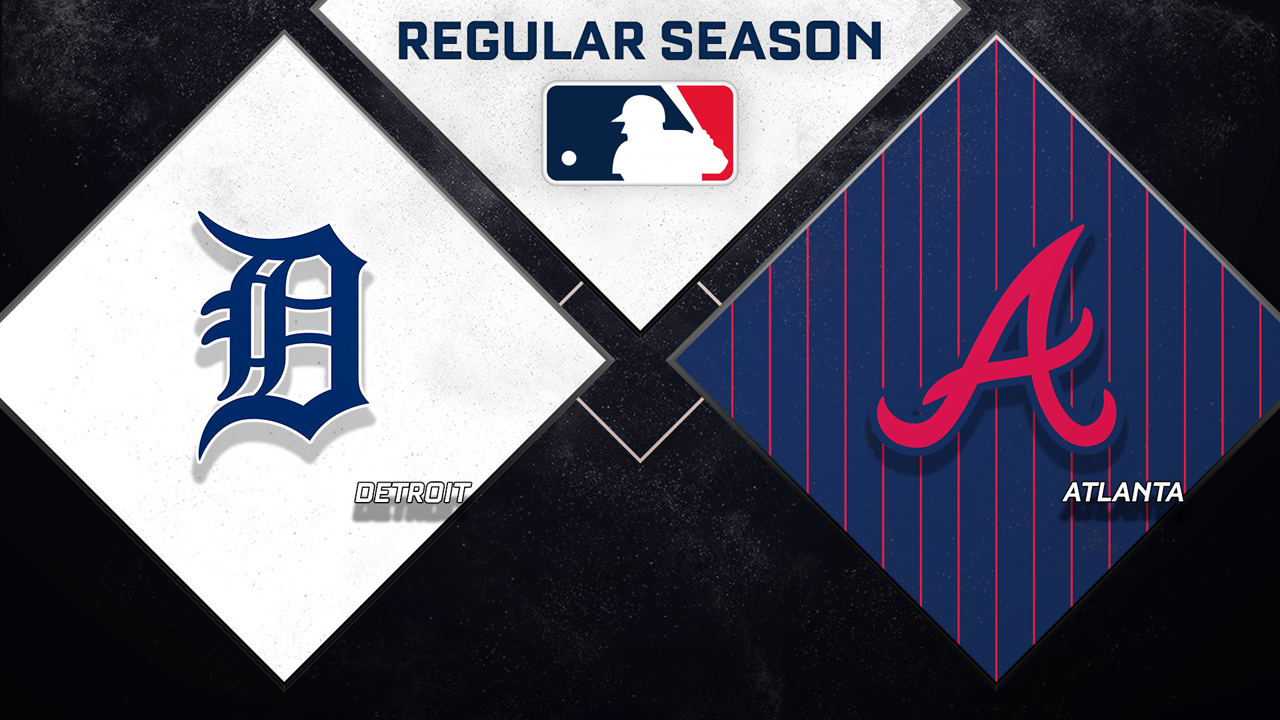 Detroit Tigers vs Atlanta Braves poster Detroit Tigers vs Atlanta Braves poster