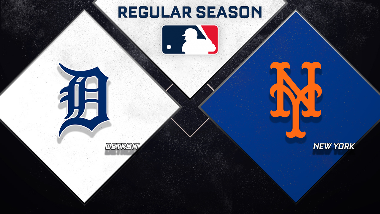 Detroit Tigers vs New York Mets poster Detroit Tigers vs New York Mets poster