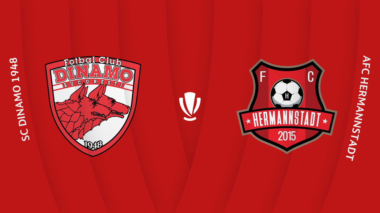 Dinamo București vs Hermannstadt poster Dinamo București vs Hermannstadt poster