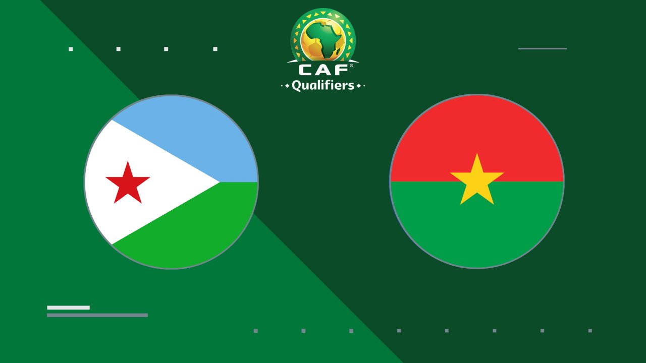 Djibouti vs Burkina Faso poster Djibouti vs Burkina Faso poster