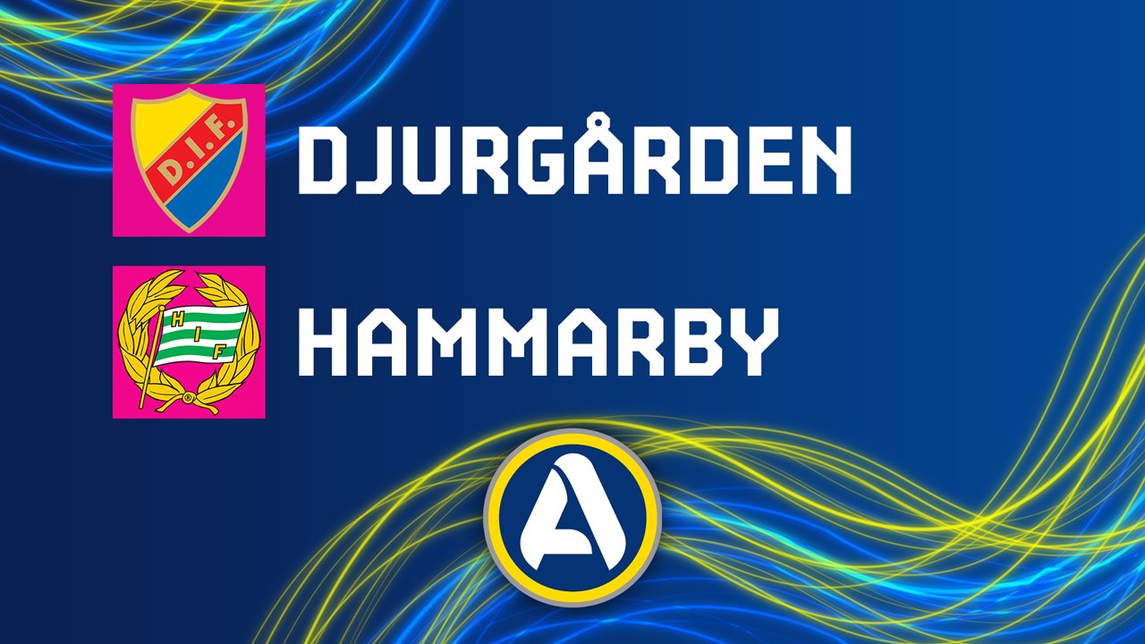 Djurgaarden vs Hammarby poster Djurgaarden vs Hammarby poster