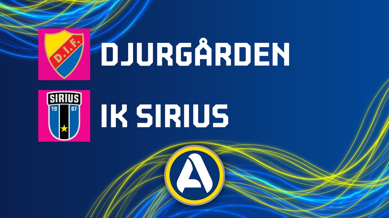 Djurgaarden vs Sirius poster Djurgaarden vs Sirius poster