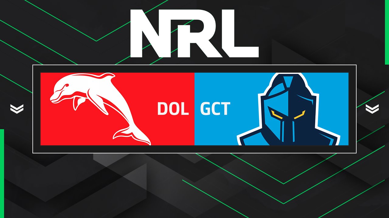 Dolphins vs Gold Coast Titans poster Dolphins vs Gold Coast Titans poster