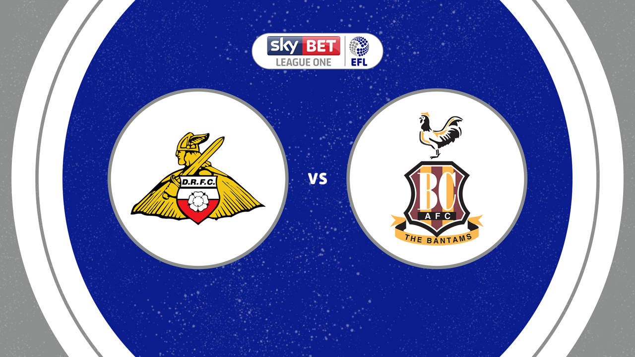 Doncaster Rovers vs Bradford City poster Doncaster Rovers vs Bradford City poster
