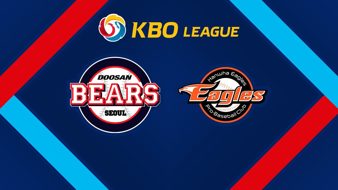 Doosan Bears vs Hanwha Eagles poster Doosan Bears vs Hanwha Eagles poster