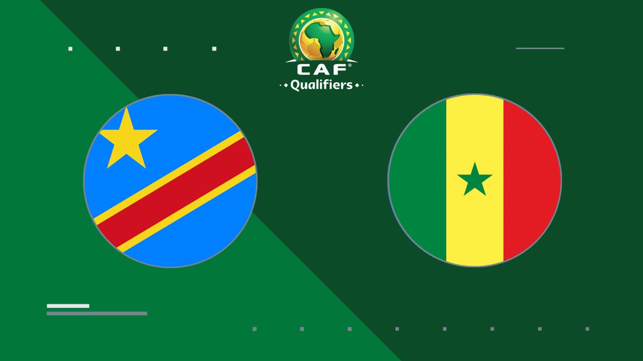 DR Congo vs Senegal poster DR Congo vs Senegal poster