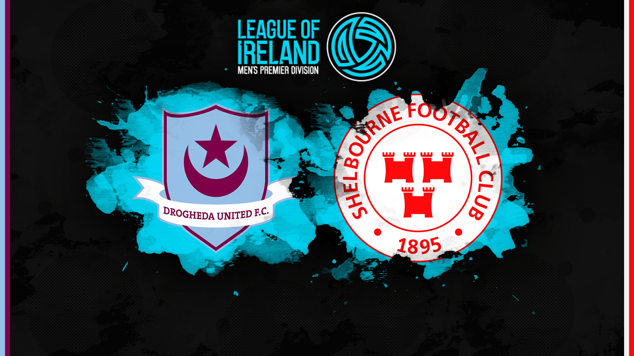 Drogheda United vs Shelbourne poster Drogheda United vs Shelbourne poster