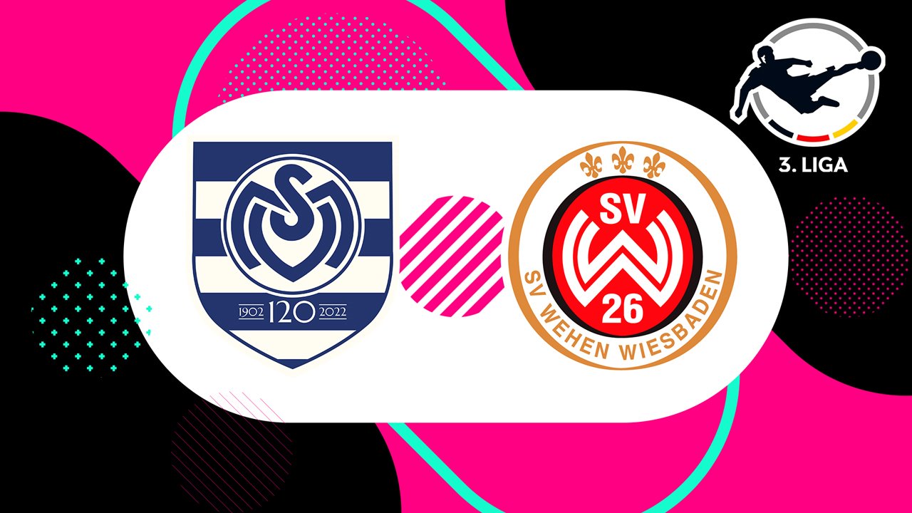 Duisburg vs Wehen Wiesbaden poster