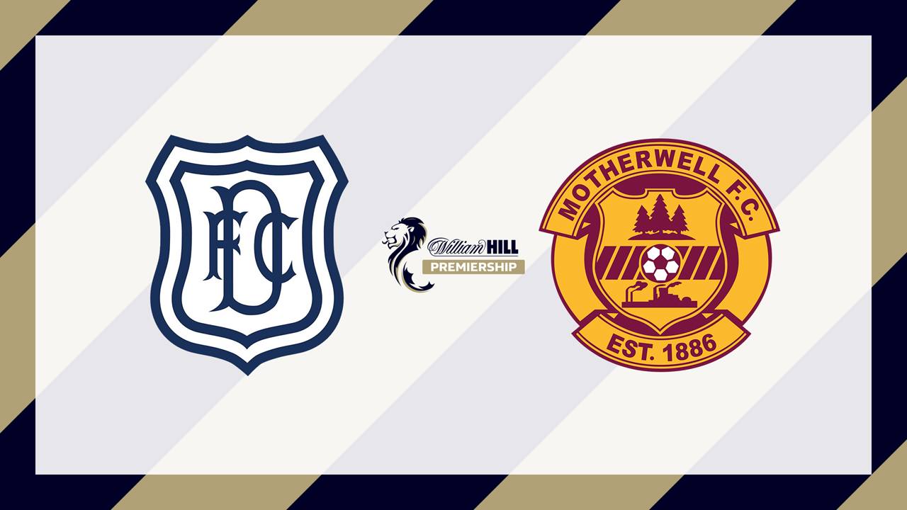 Dundee vs Motherwell poster Dundee vs Motherwell poster