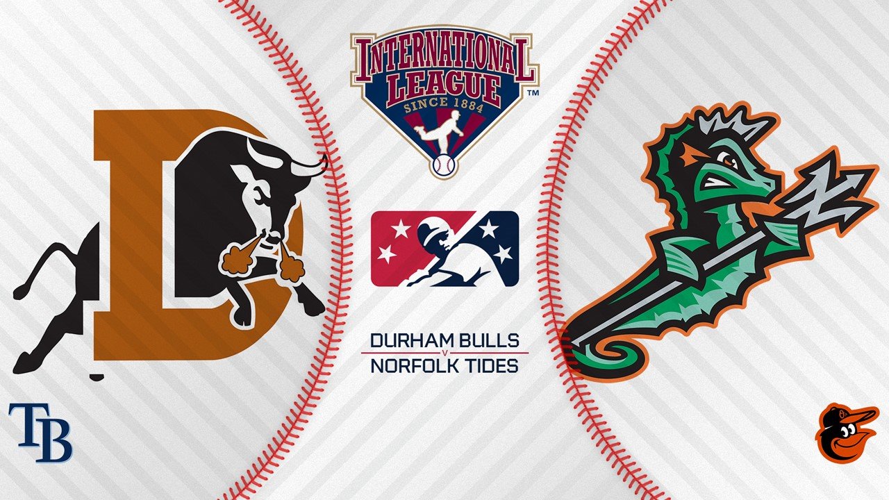 Durham Bulls vs Norfolk Tides poster Durham Bulls vs Norfolk Tides poster