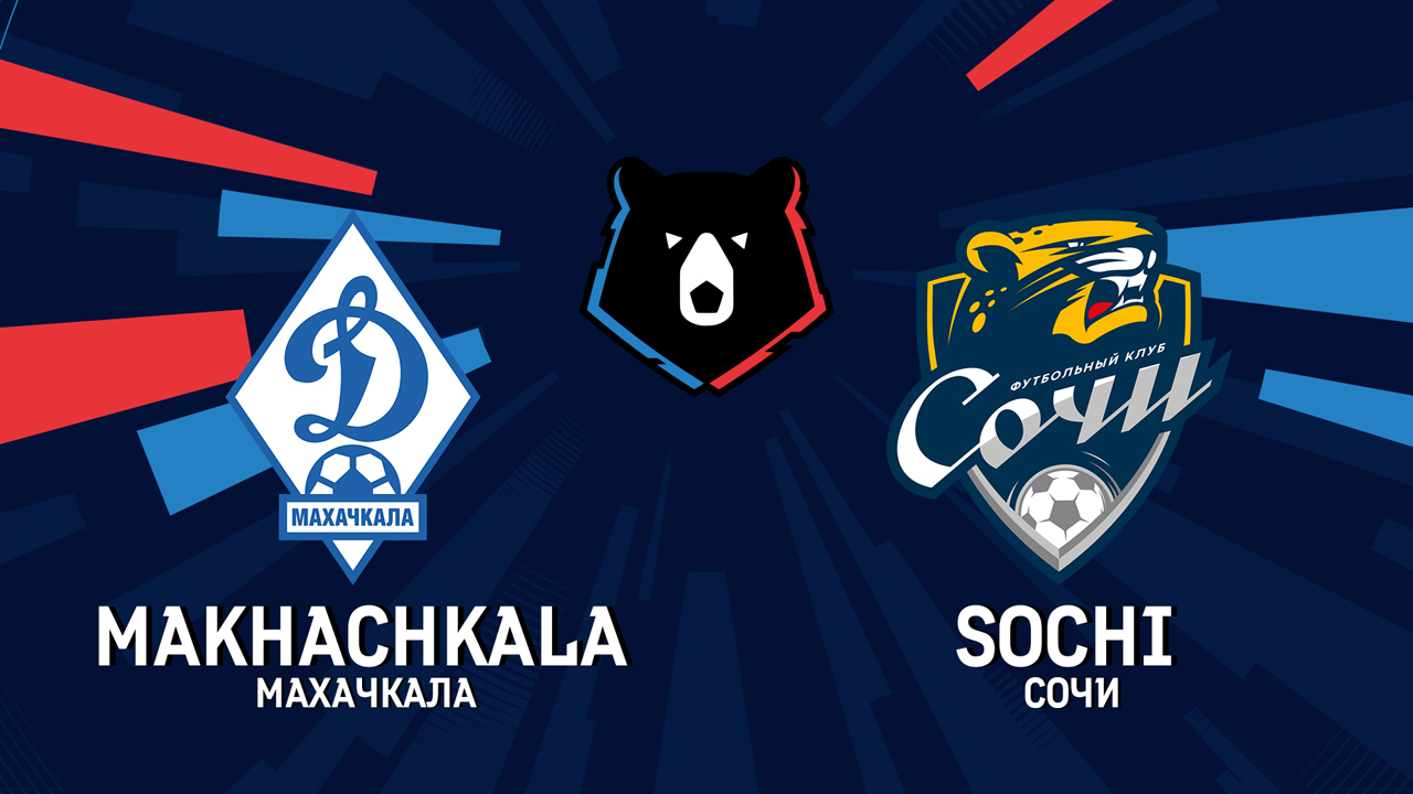 Dynamo Makhachkala vs Sochi poster Dynamo Makhachkala vs Sochi poster