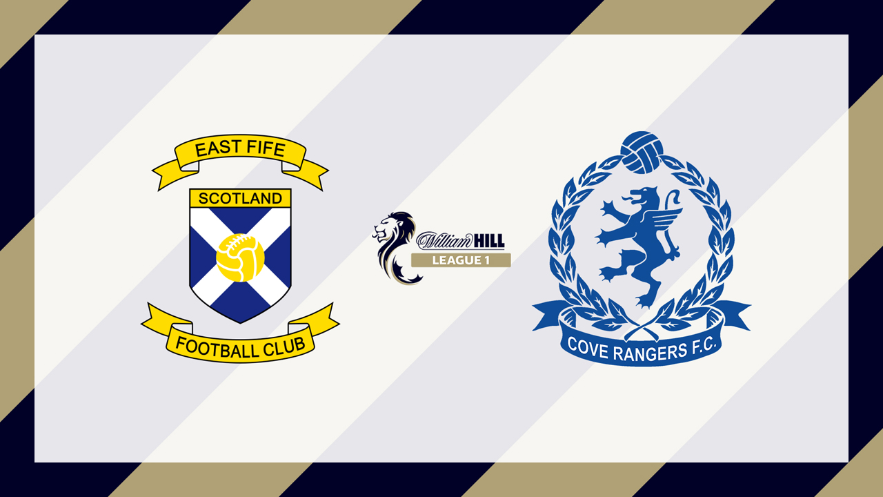 East Fife vs Cove Rangers poster East Fife vs Cove Rangers poster