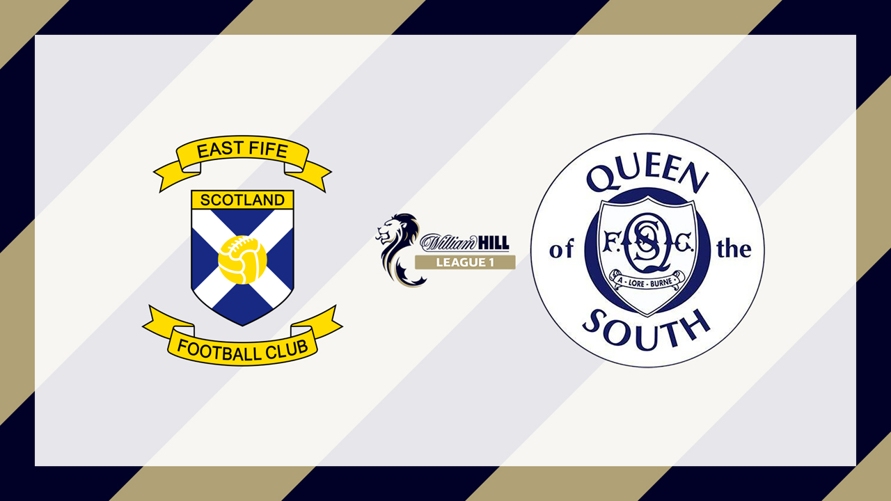 East Fife vs Queen of the South poster East Fife vs Queen of the South poster