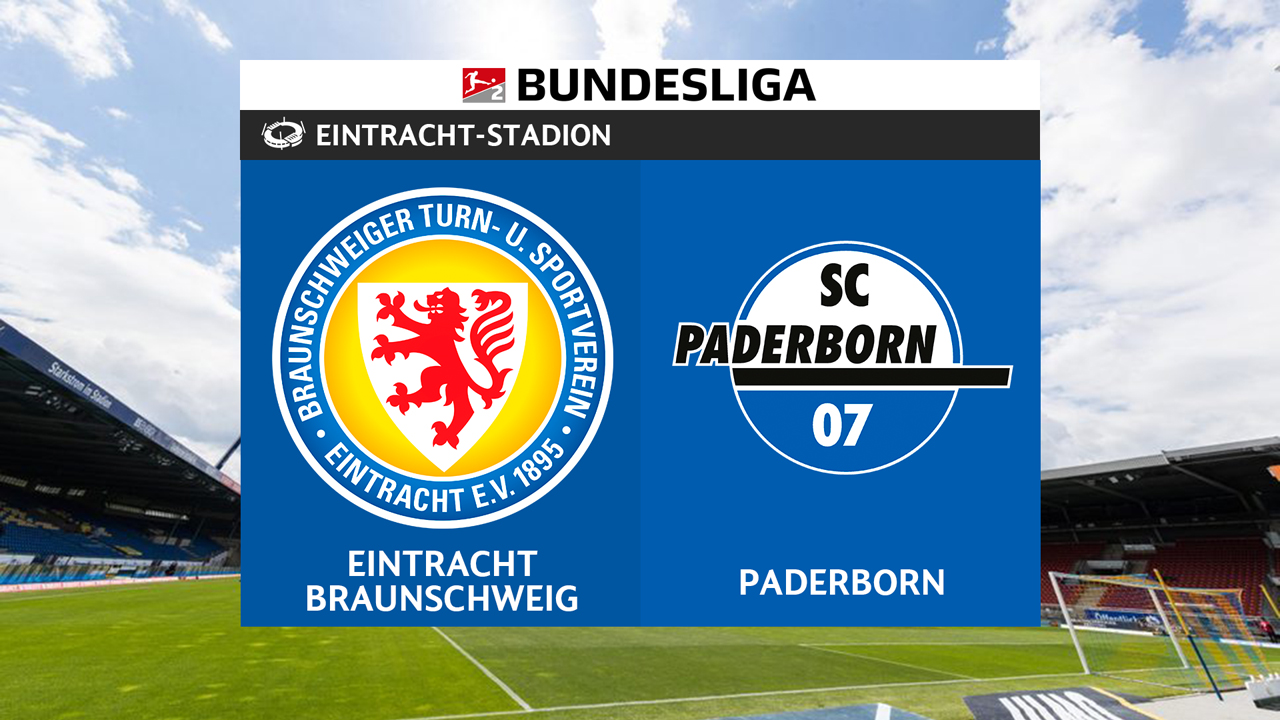 Eintracht Braunschweig vs Paderborn poster