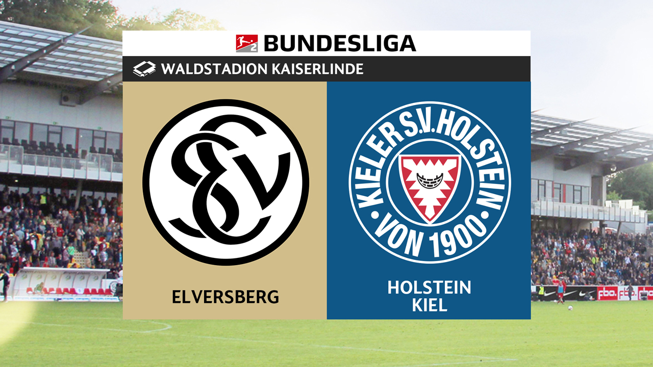 Elversberg vs Holstein Kiel poster