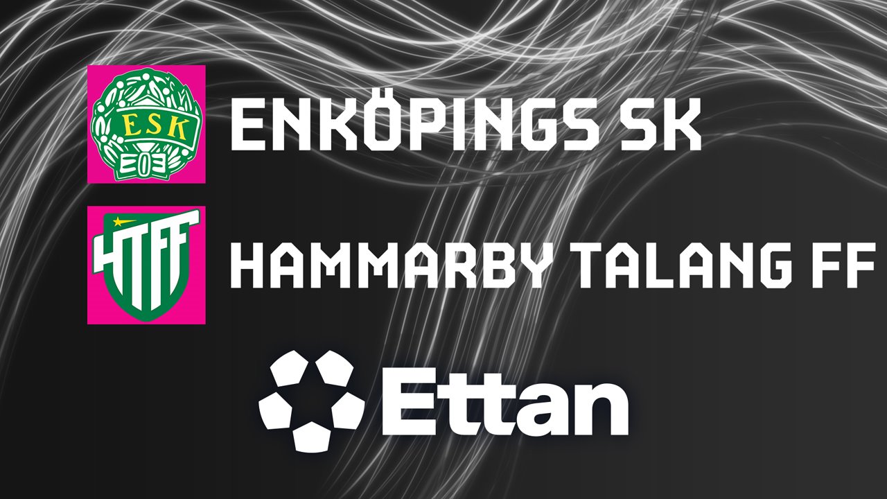 Enköping vs Hammarby Talang poster Enköping vs Hammarby Talang poster