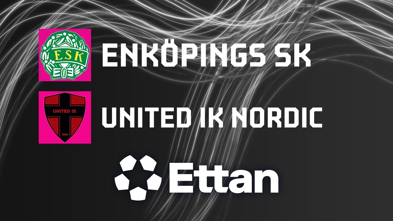 Enköping vs United Nordic poster Enköping vs United Nordic poster