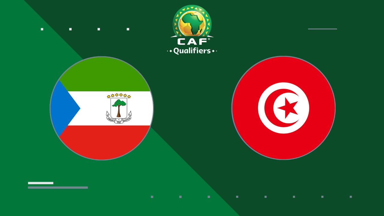 Equatorial Guinea vs Tunisia poster Equatorial Guinea vs Tunisia poster