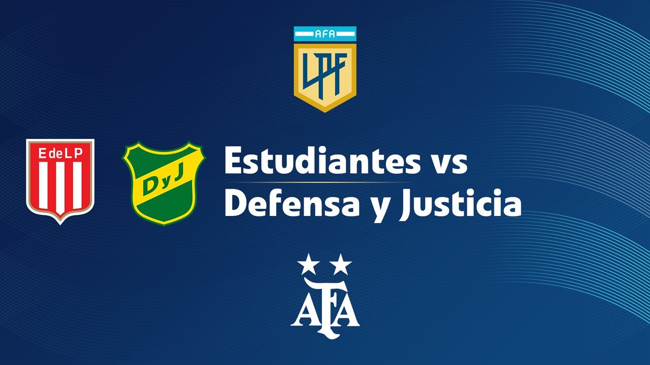 Estudiantes de La Plata vs Defensa y Justicia poster Estudiantes de La Plata vs Defensa y Justicia poster
