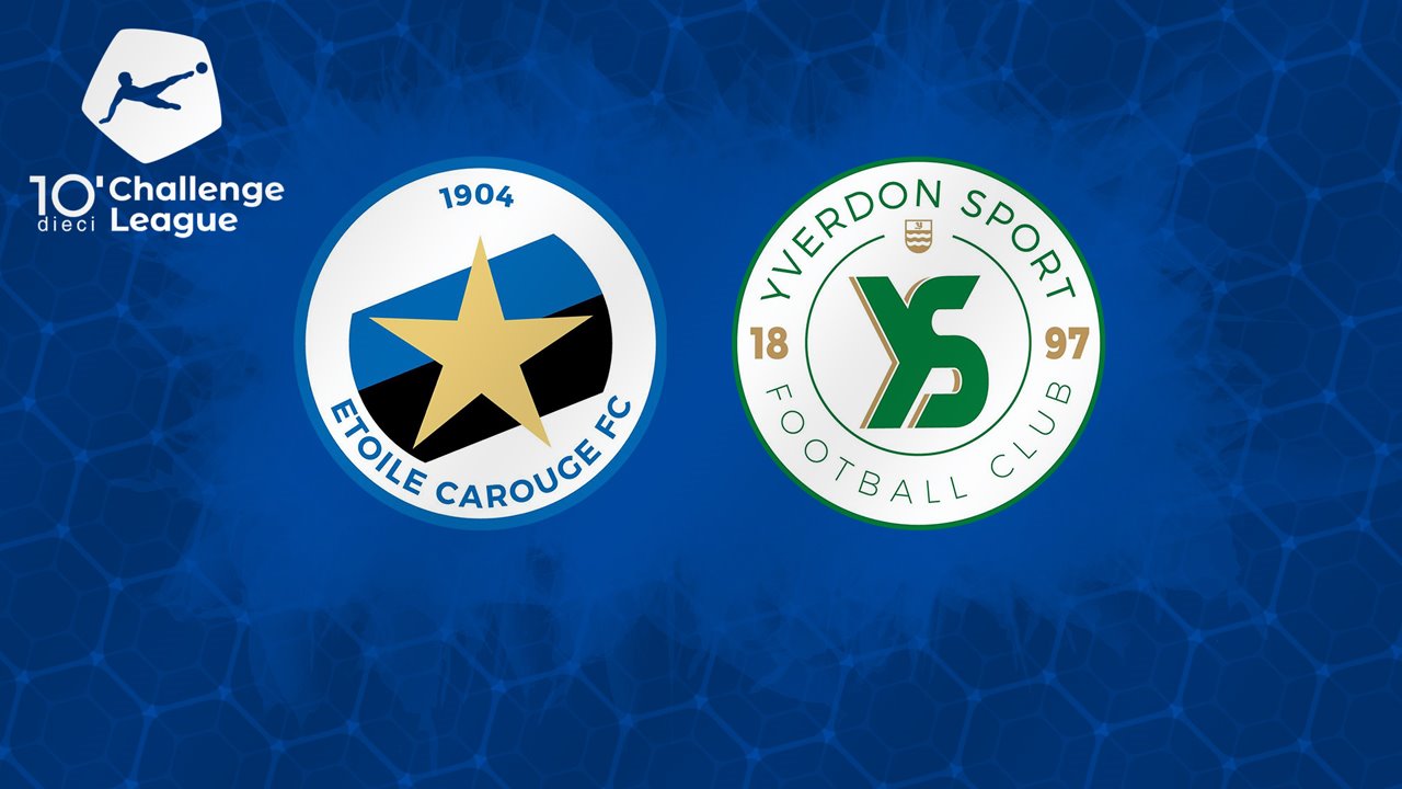 Étoile Carouge vs Yverdon Sport poster Étoile Carouge vs Yverdon Sport poster