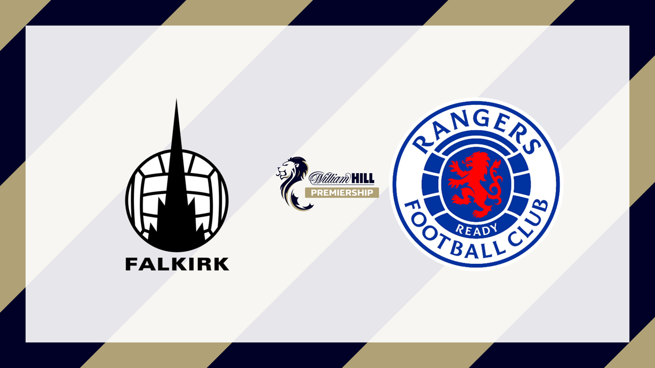 Falkirk vs Rangers poster Falkirk vs Rangers poster