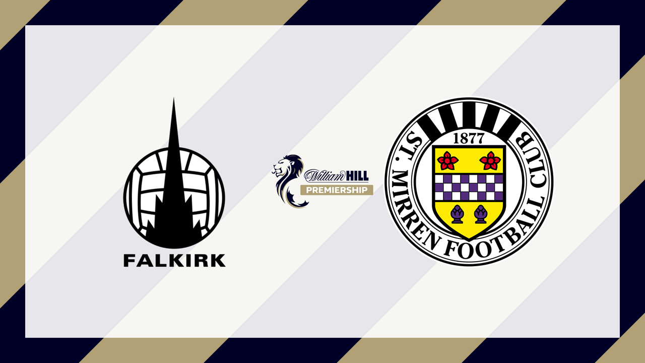 Falkirk vs St Mirren poster Falkirk vs St Mirren poster
