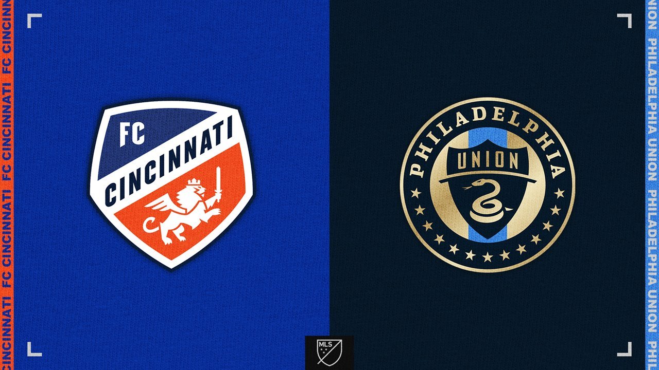 FC Cincinnati vs Philadelphia Union poster FC Cincinnati vs Philadelphia Union poster
