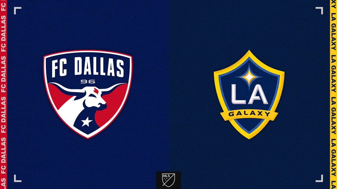FC Dallas vs LA Galaxy poster FC Dallas vs LA Galaxy poster