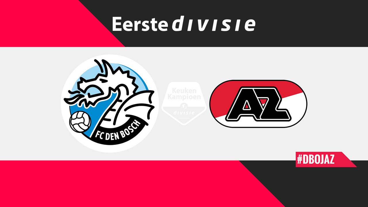 FC Den Bosch vs Jong AZ poster FC Den Bosch vs Jong AZ poster