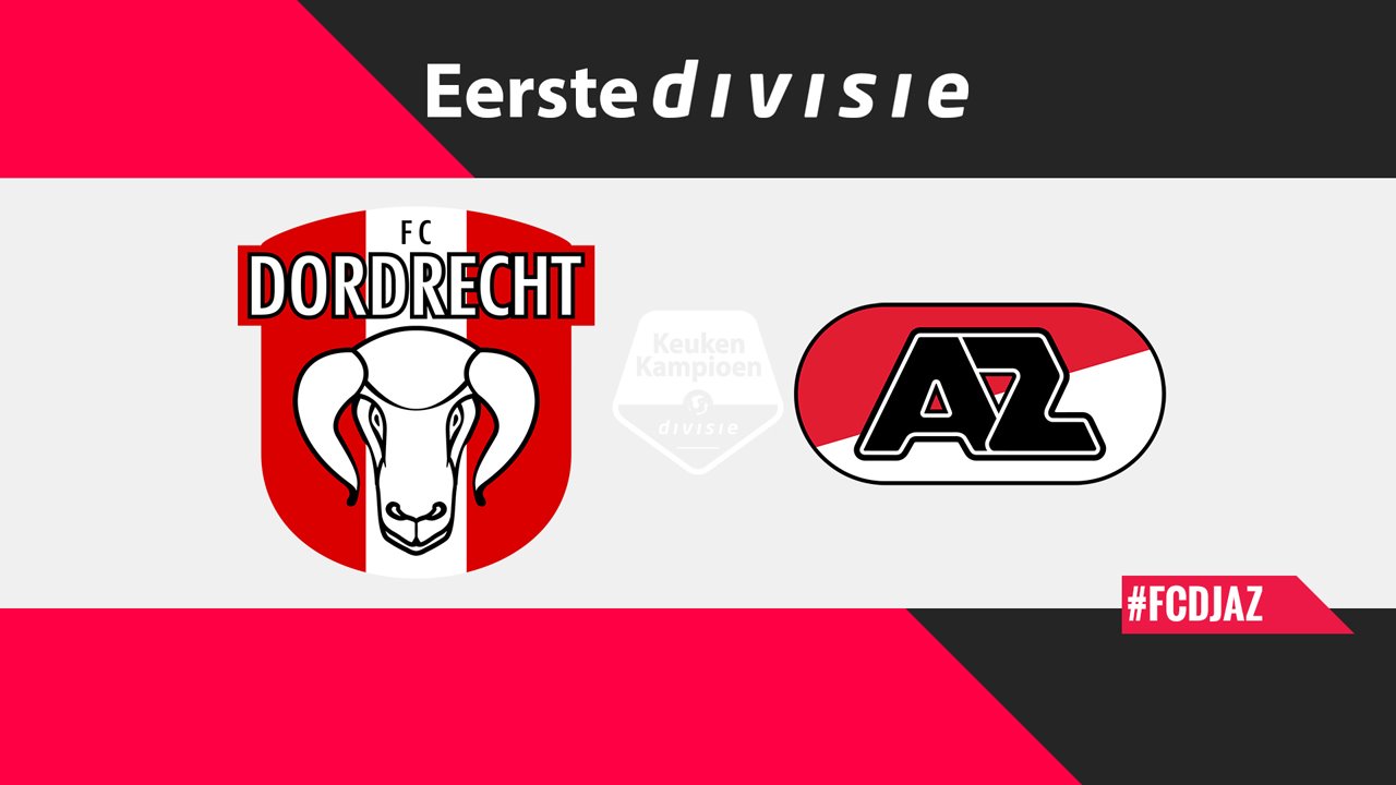 FC Dordrecht vs Jong AZ poster FC Dordrecht vs Jong AZ poster