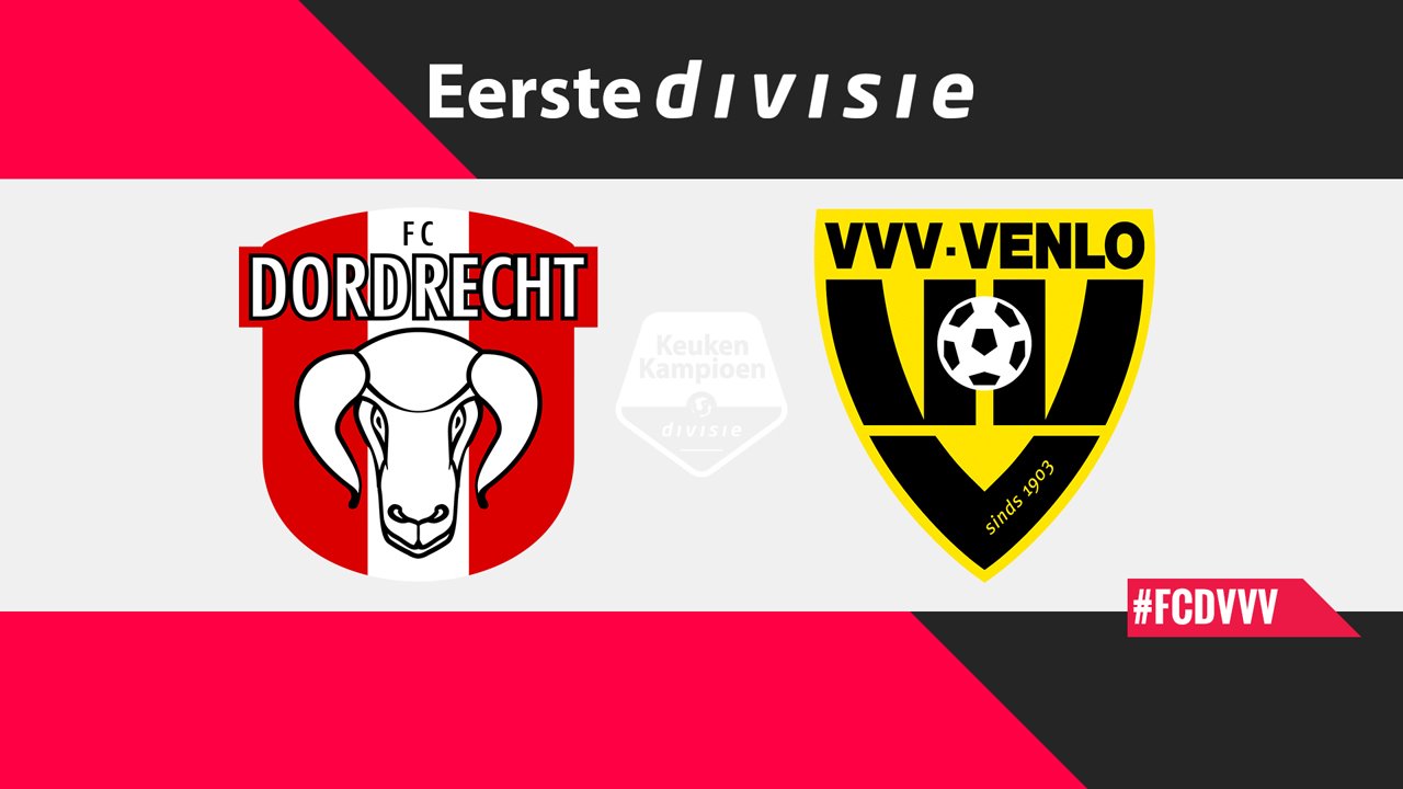 FC Dordrecht vs VVV-Venlo poster FC Dordrecht vs VVV-Venlo poster