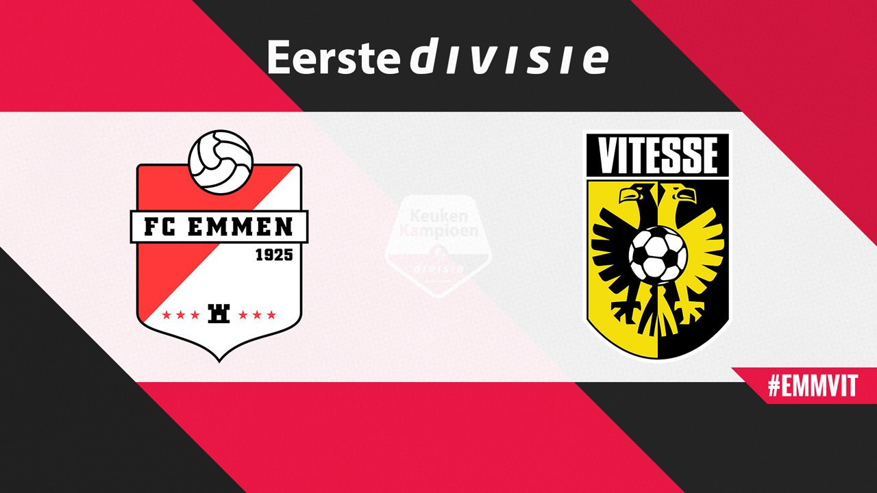 FC Emmen vs Vitesse poster FC Emmen vs Vitesse poster