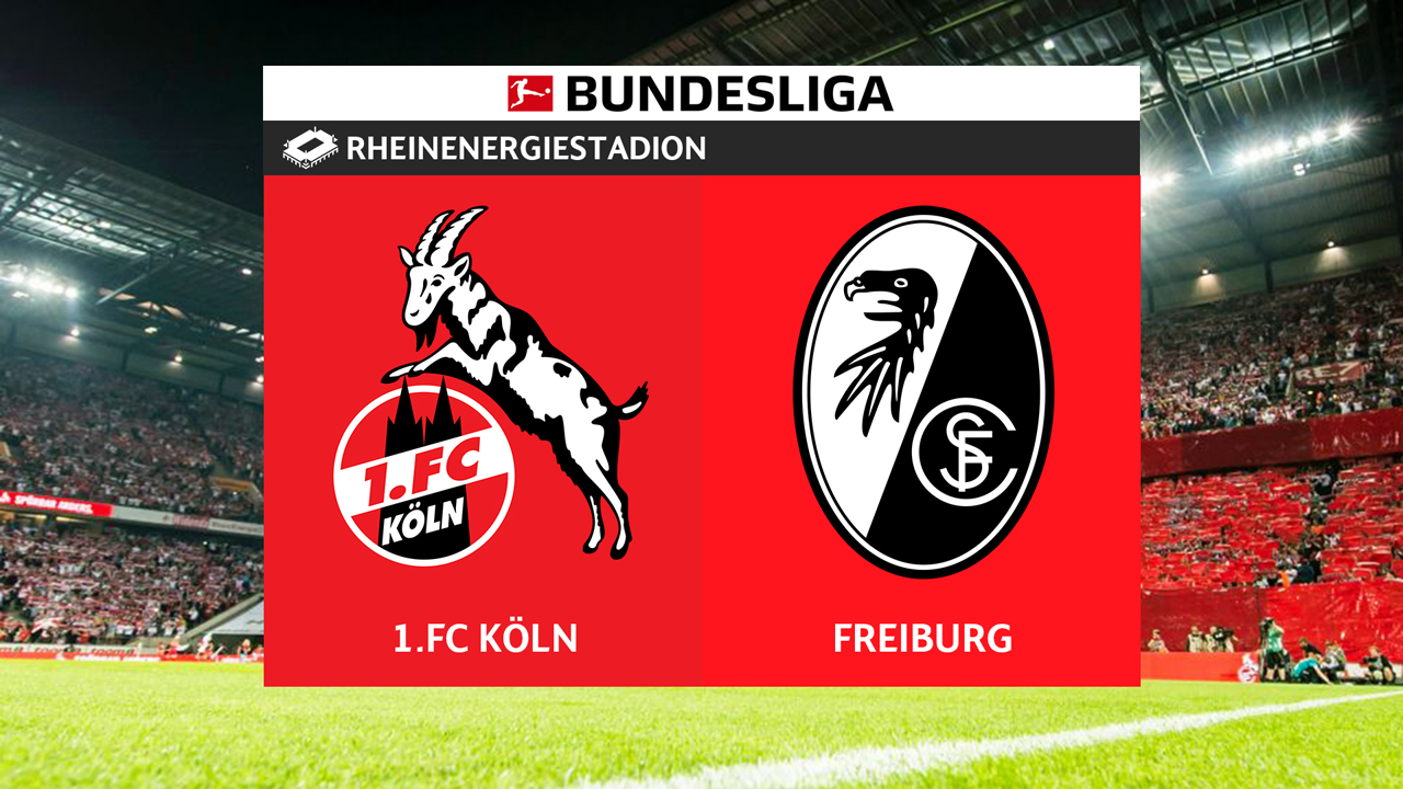 FC Köln vs Freiburg poster