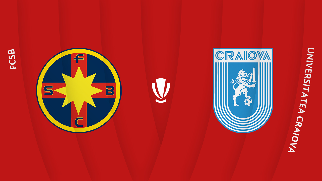FCSB vs Universitatea Craiova poster FCSB vs Universitatea Craiova poster