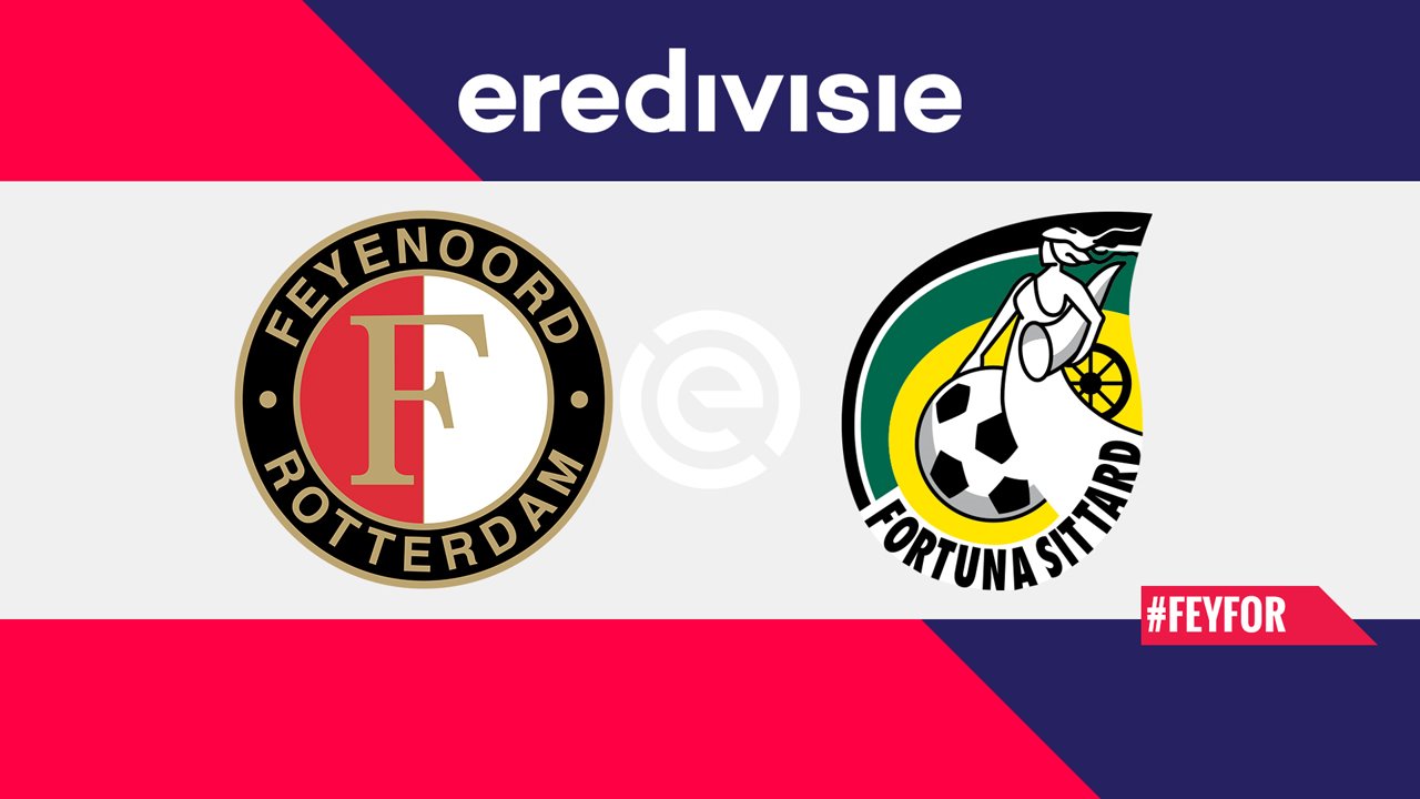 Feyenoord vs Fortuna Sittard poster Feyenoord vs Fortuna Sittard poster