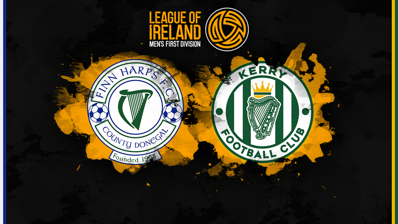 Finn Harps vs Kerry poster Finn Harps vs Kerry poster