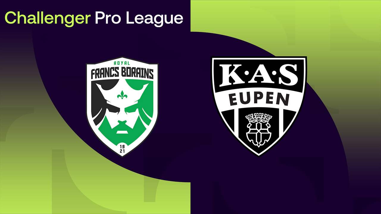 Francs Borains vs Eupen poster Francs Borains vs Eupen poster