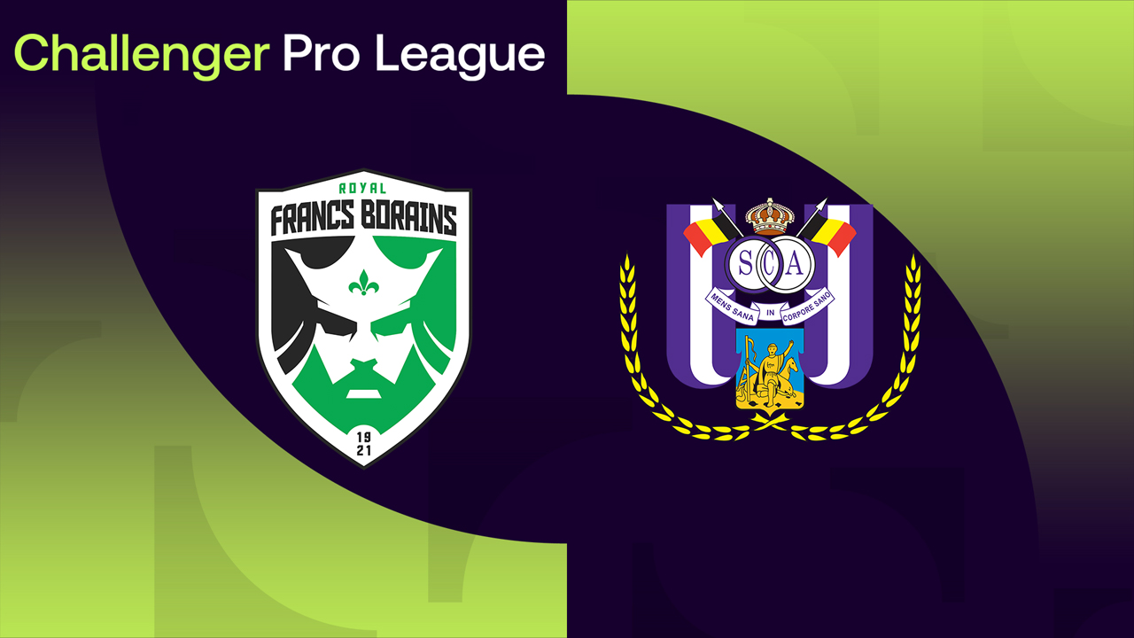 Francs Borains vs RSCA Futures poster Francs Borains vs RSCA Futures poster
