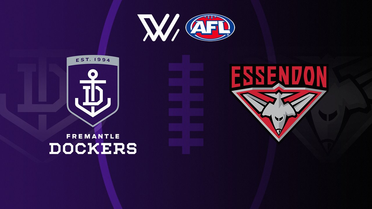 Fremantle Dockers Women vs Essendon Bombers Women poster Fremantle Dockers Women vs Essendon Bombers Women poster