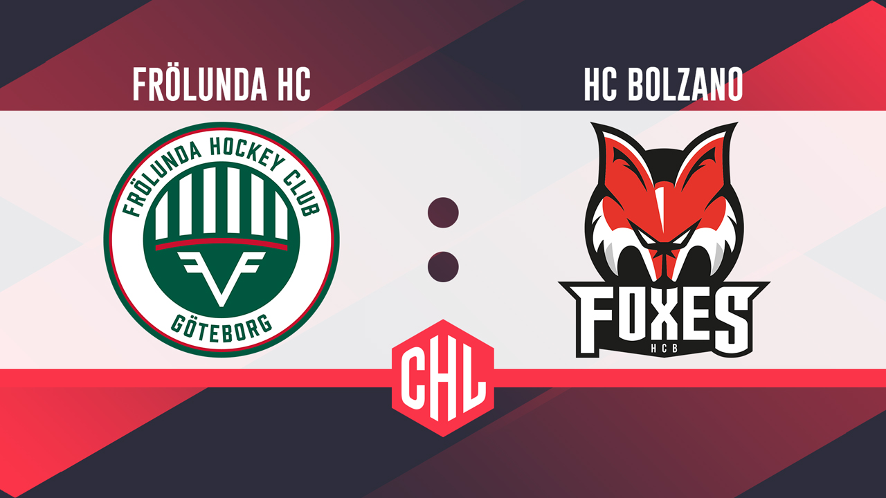 Frölunda HC vs Bolzano poster