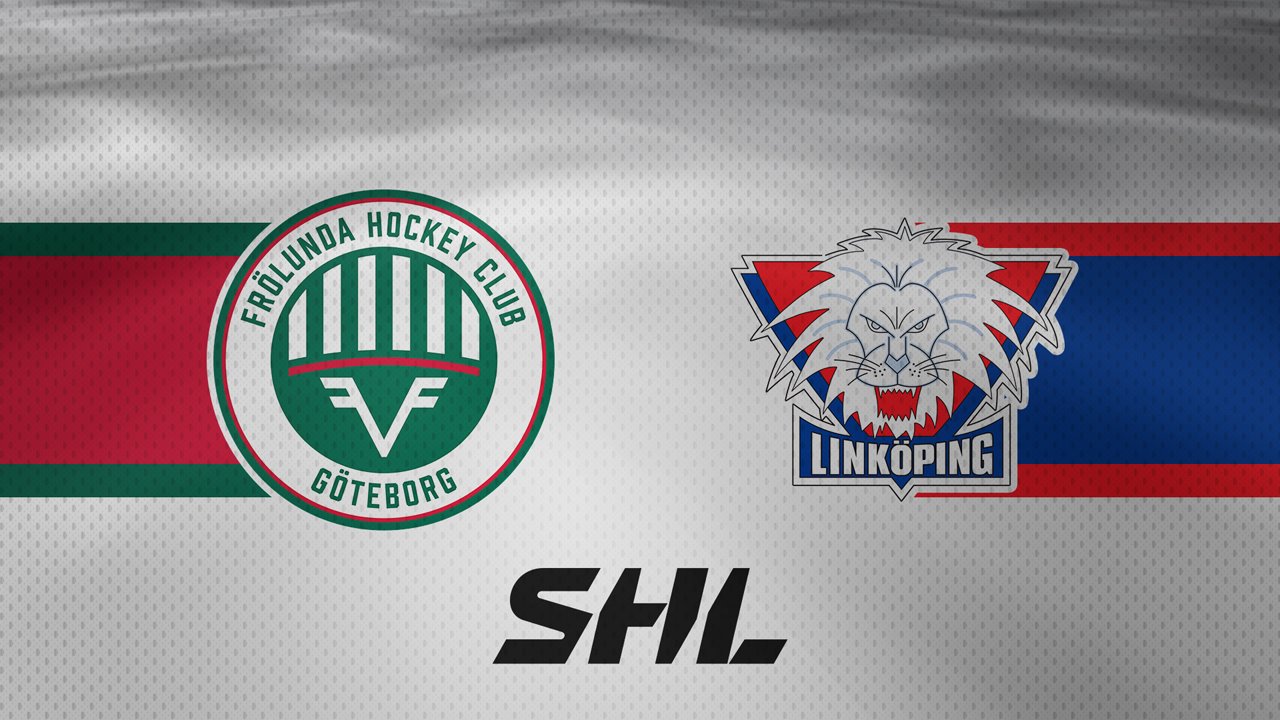 Frölunda HC vs Linköpings HC poster Frölunda HC vs Linköpings HC poster