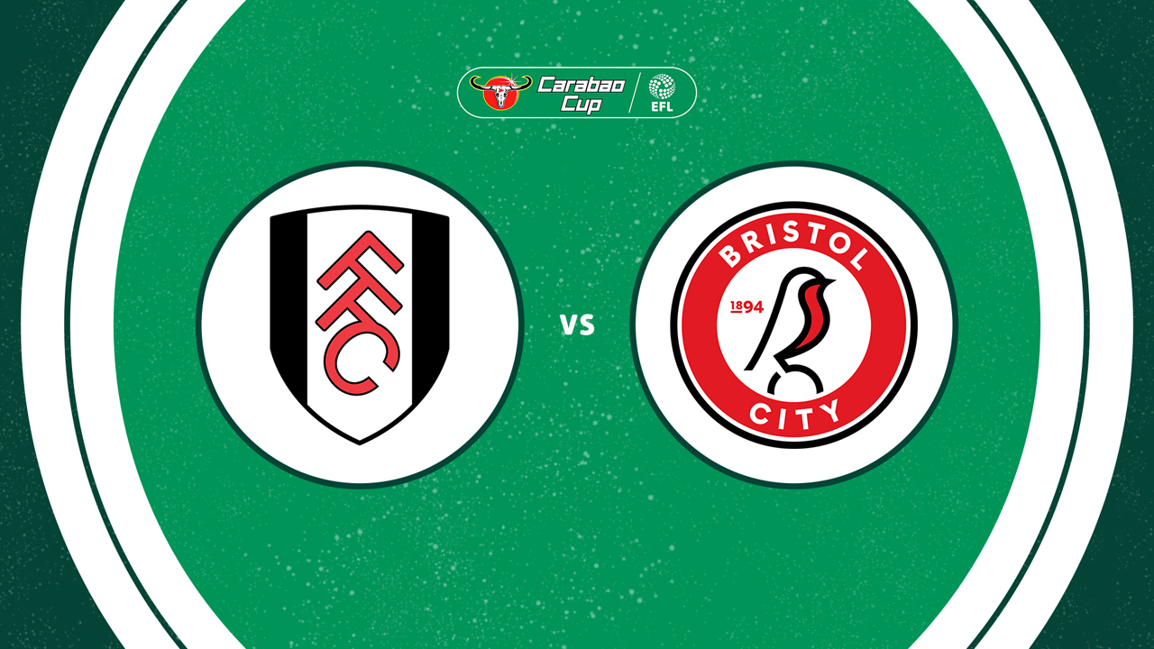 Fulham vs Bristol City poster Fulham vs Bristol City poster