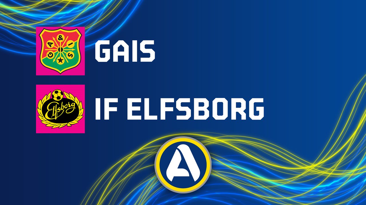 Gais vs Elfsborg poster Gais vs Elfsborg poster