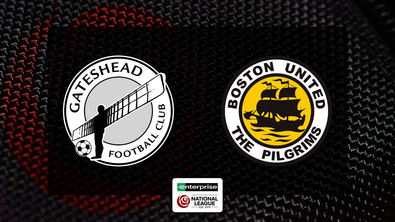 Gateshead vs Boston United poster Gateshead vs Boston United poster
