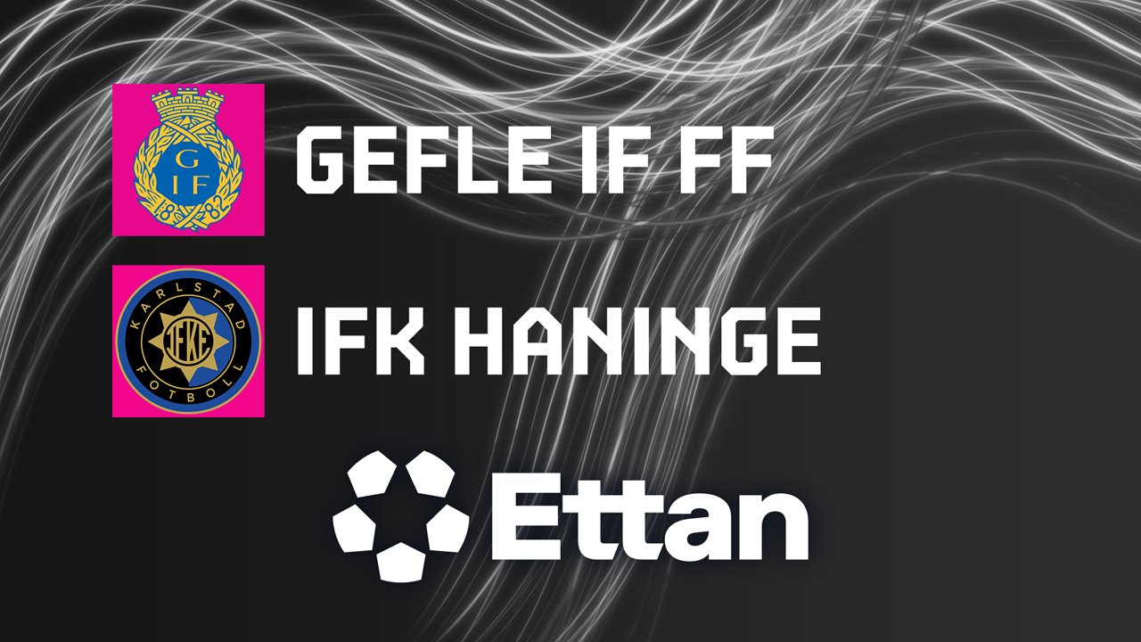Gefle vs Karlstad poster Gefle vs Karlstad poster