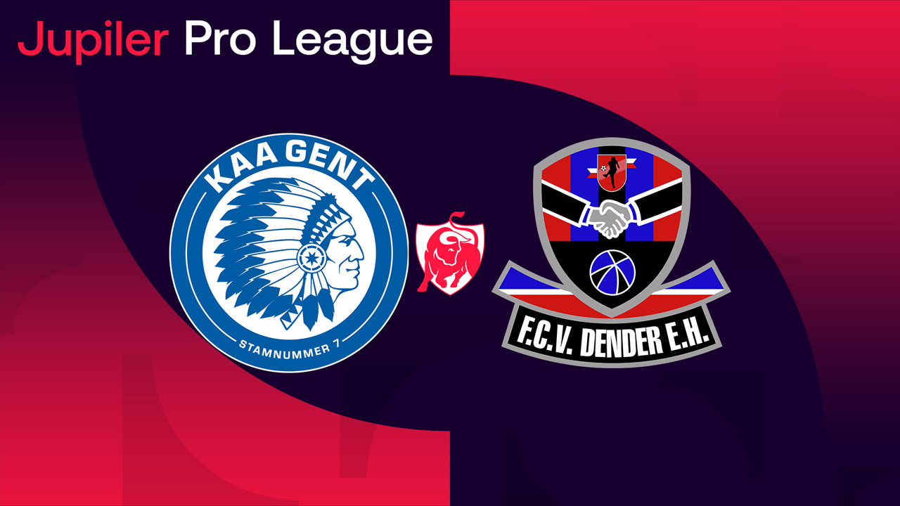 Gent vs Dender poster Gent vs Dender poster