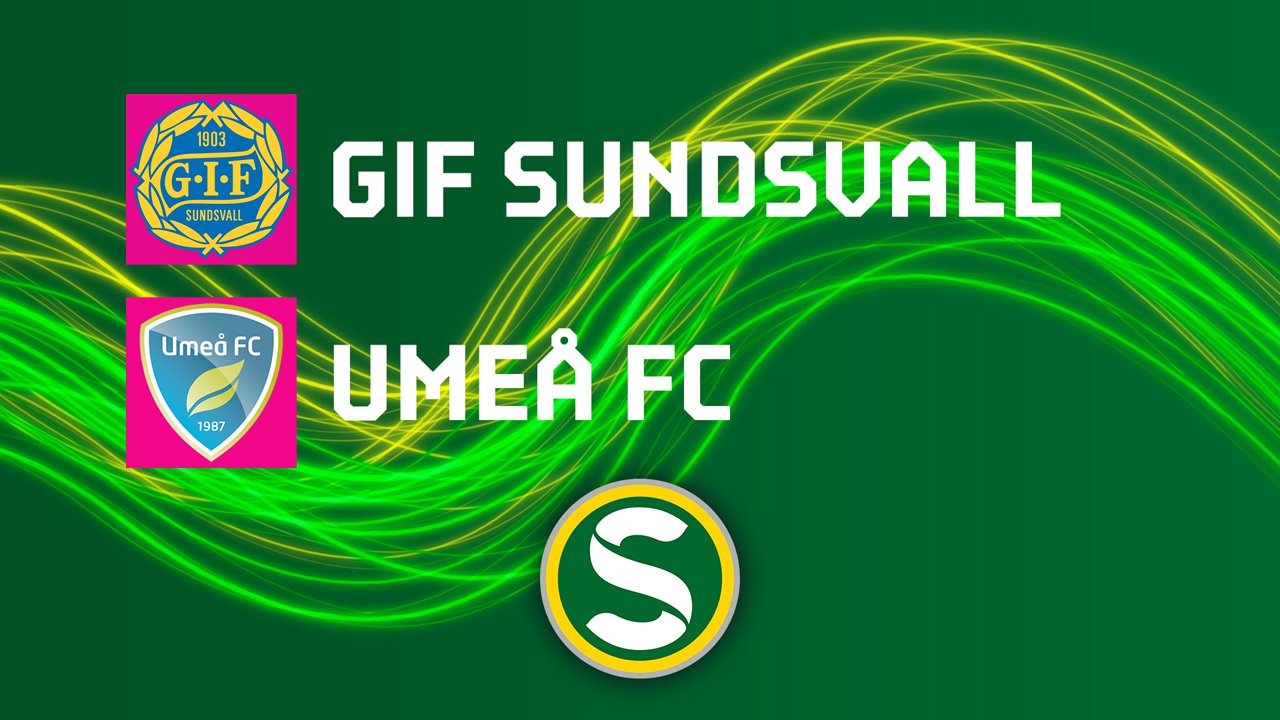 GIF Sundsvall vs Umeå poster GIF Sundsvall vs Umeå poster