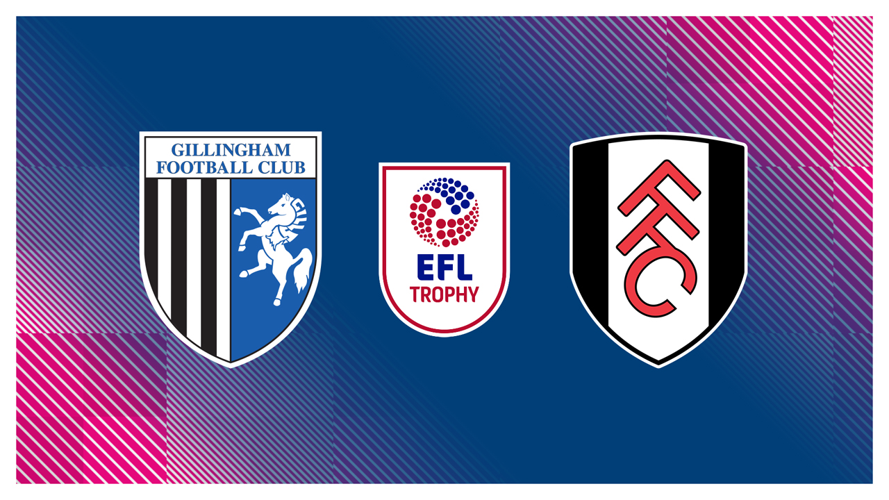 Gillingham vs Fulham U21 poster Gillingham vs Fulham U21 poster